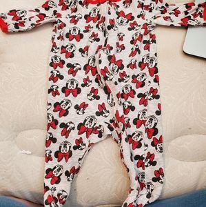 Disney Baby Red Minnie Mouse Sleeper